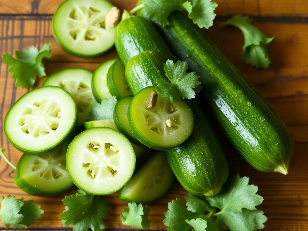 Огурец антильский. Практические рецепты: быстрые маринады